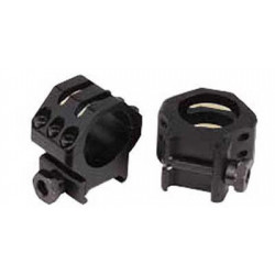 Weaver Tactical Rings 6-Hole Black Matte