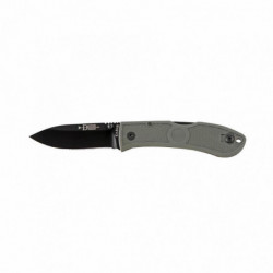 KA-BAR Dozier Folding Hunter Knife 3" Blade Plain Edge