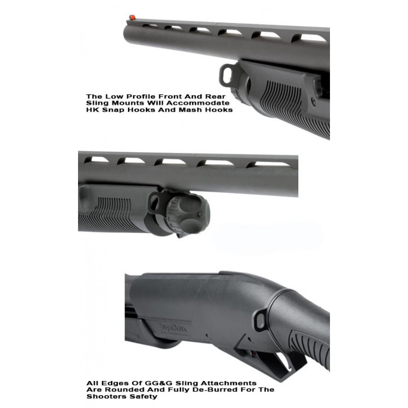 Benelli Nova-SuperNova Front And Rear Looped Sling Attachments