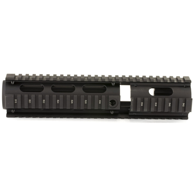 UTG PRO AR-15 4/15 Carbine Quad Rail w/Front Extension Black