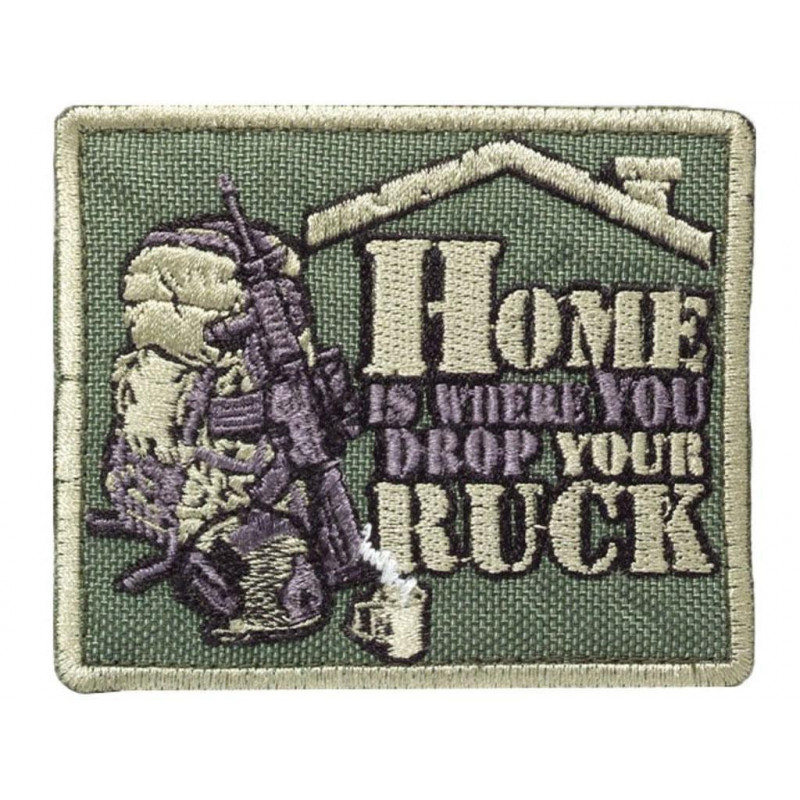 Patch «Home is Where you Drop your Ruck»