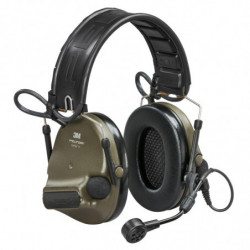 3M/Peltor ComTac VI Defender Electronic Earmuff w/Microphone