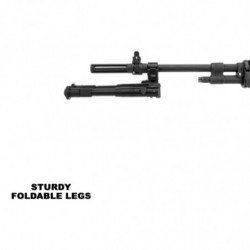 UTG Clamp-on Bipod 6.2"-6.7" Center Height