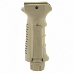 UTG Ergo Ambi Vertical Pistol Foregrip w/Finger Grooves