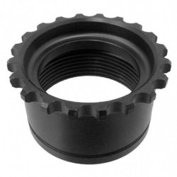 UTG Standard AR-15 Steel Barrel Nut Black Phosphate Finish