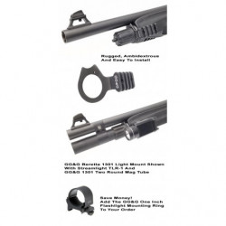 GG&G Beretta 1301 Tactical Shotgun Flashlight Mount