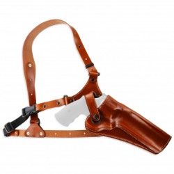 Galco Great Alaskan Chest Holster Tan