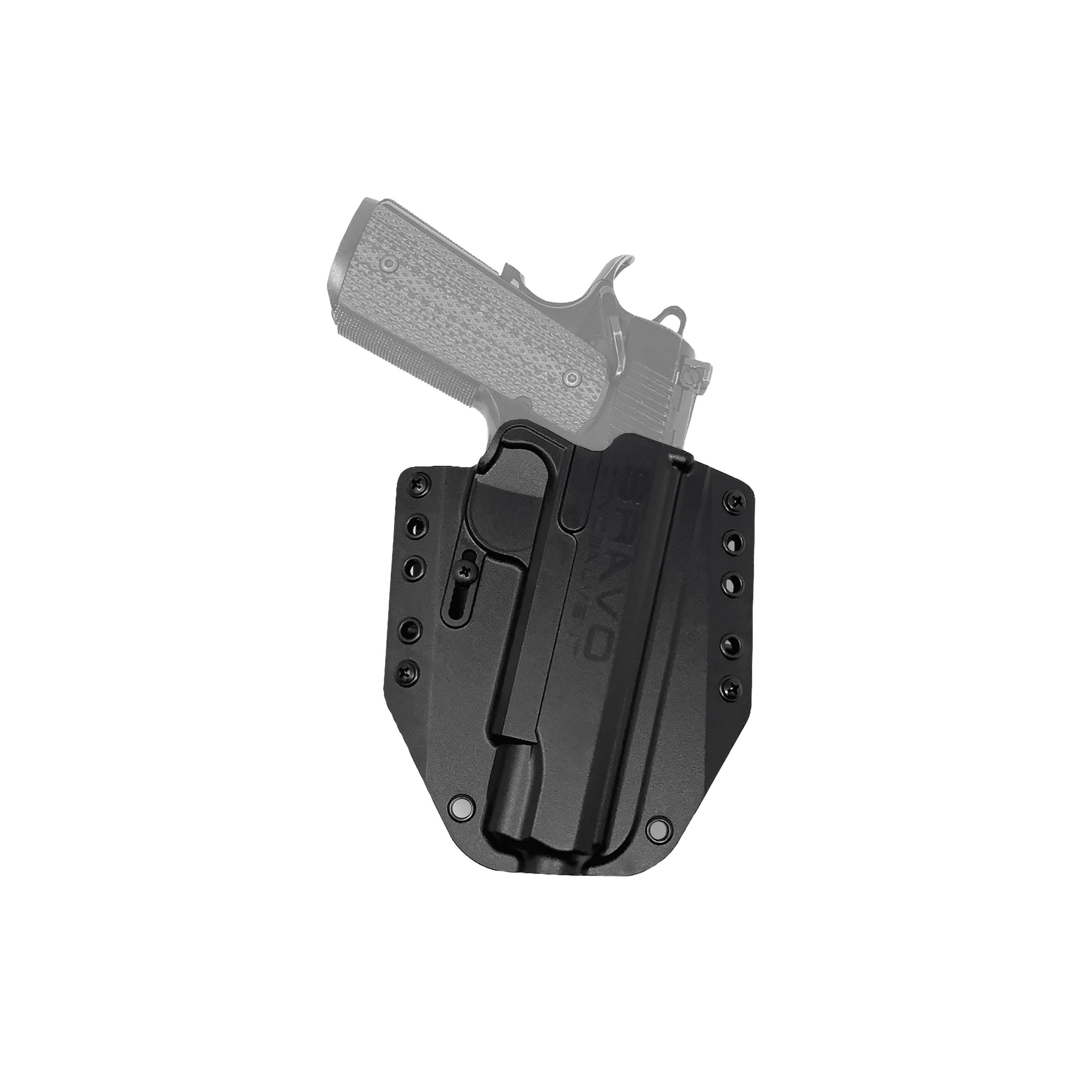 Bravo BCA OWB Holster 1.5" Belt Loops Black