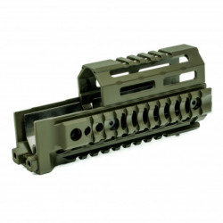 Midwest AK Alpha Quad Rail 6" Picatinny Handguard