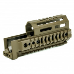 Midwest AK Alpha Quad Rail 6" Picatinny Handguard