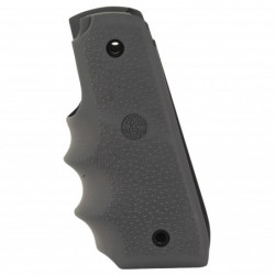 Hogue OverMolded Rubber Grip w/Finger Groves Ruger 22/45