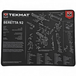 TekMat Ultra Pistol Mat Black