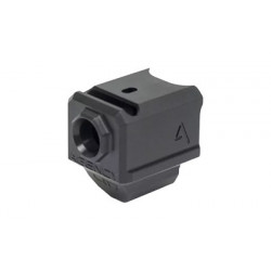 Agency Arms 417 Single Compensator for Glock Gen5 Black