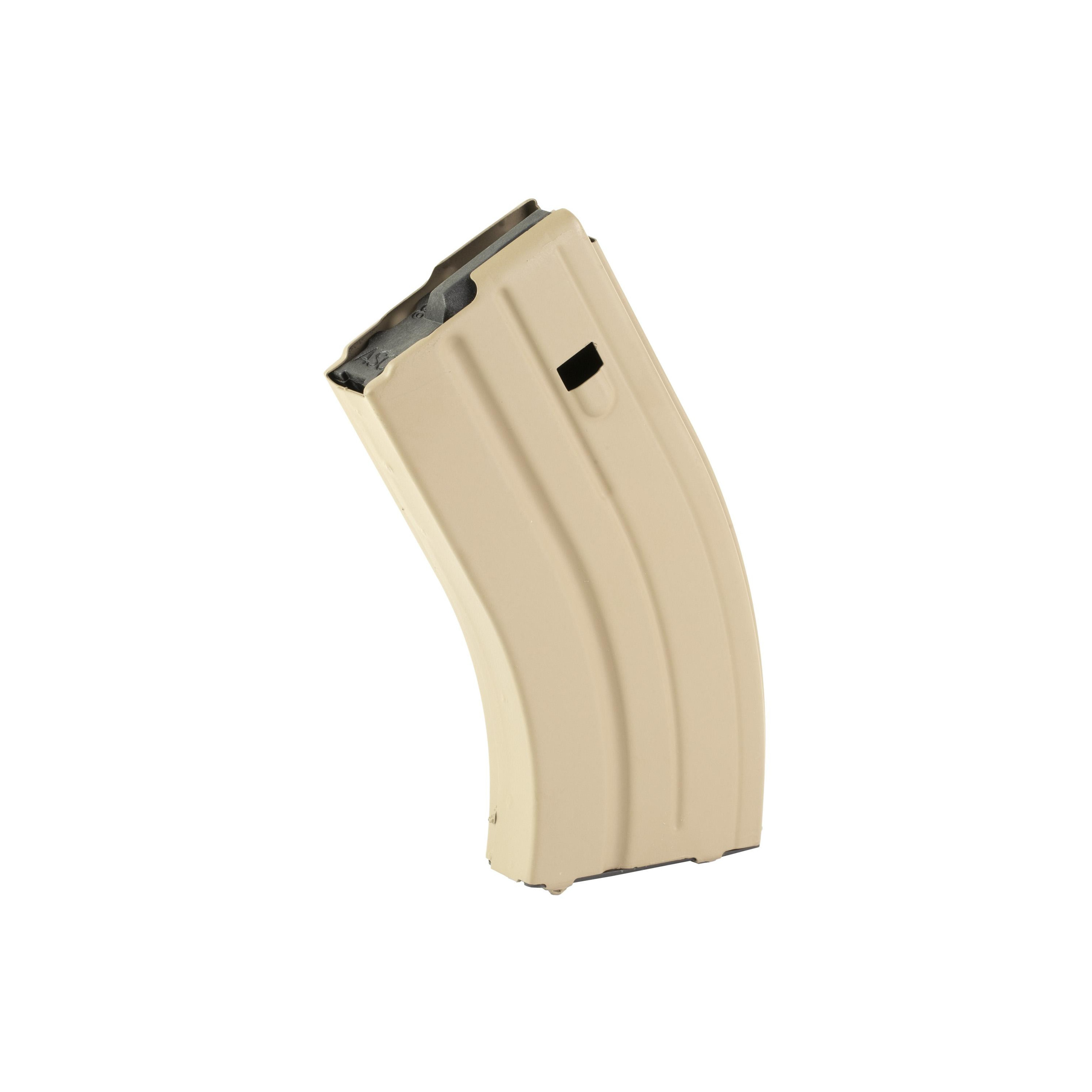 Magazine ASC AR 7.62x39 20Rd Stainless Steel FDE