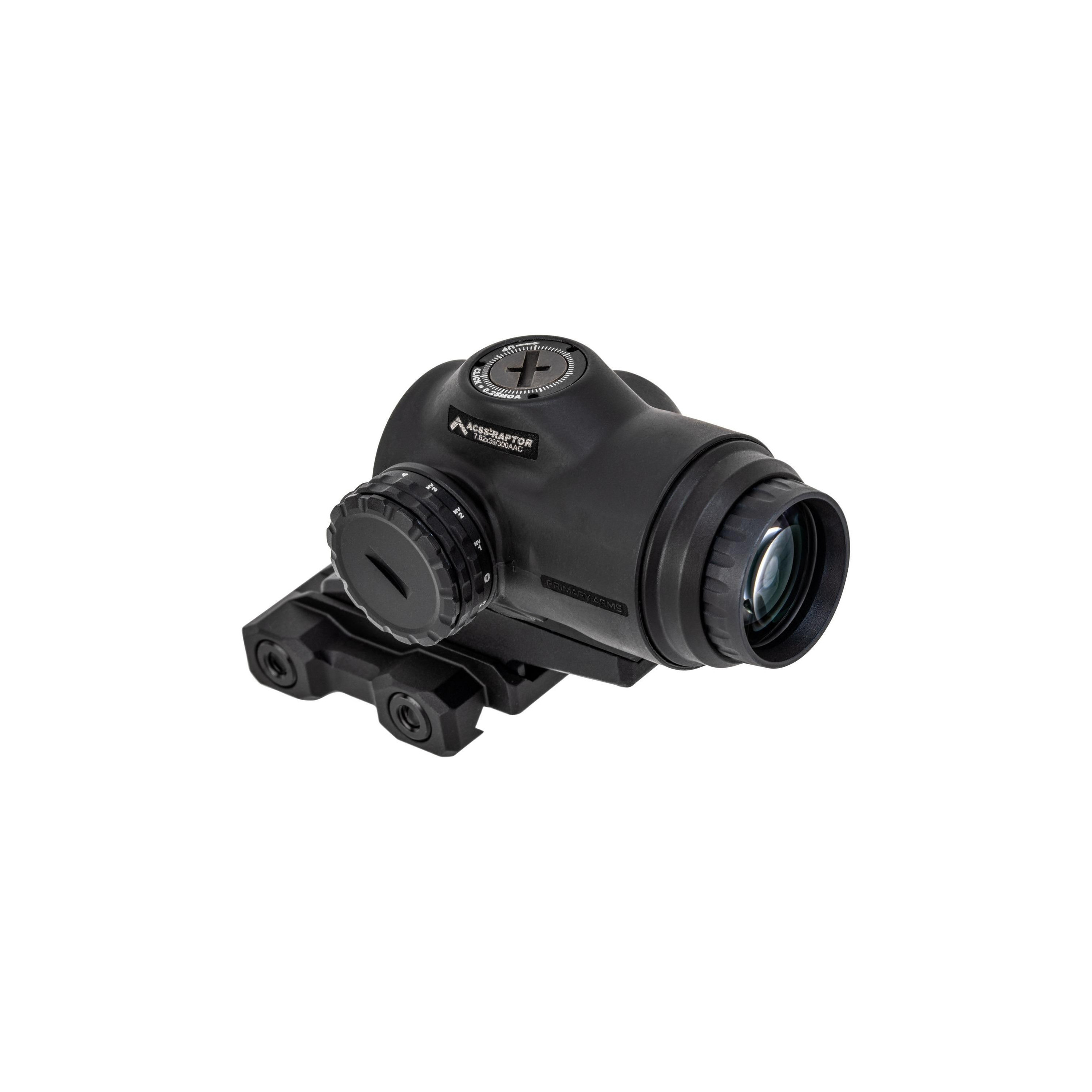 Primary Arms SLx 3X MicroPrism™ Scope - Red Illuminated ACSS Raptor Reticle - 7.62x39 / .300 BLK - Yard