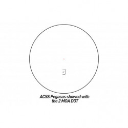 Primary Arms SLx 3X Micro Magnifier - ACSS Pegasus Ranging Reticle