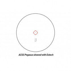 Primary Arms SLx 3X Micro Magnifier - ACSS Pegasus Ranging Reticle