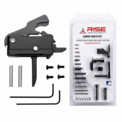 Rise AR-15 Lower Parts Kit w/Trigger Black