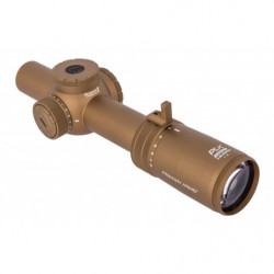 Primary Arms Compact PLxC 1-8x24 FFP Rifle Scope - Illuminated ACSS Raptor M8 Yard 5.56 / .308 Reticle - Flat Dark Earth