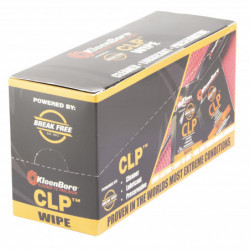 Kleen-Bore CLP Break Free Wipe 50Pk