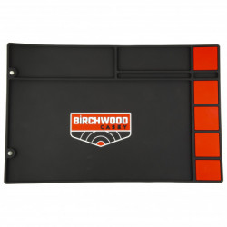 Birchwood Casey Pistol Cleaning Mat 17"X11" Black/Red