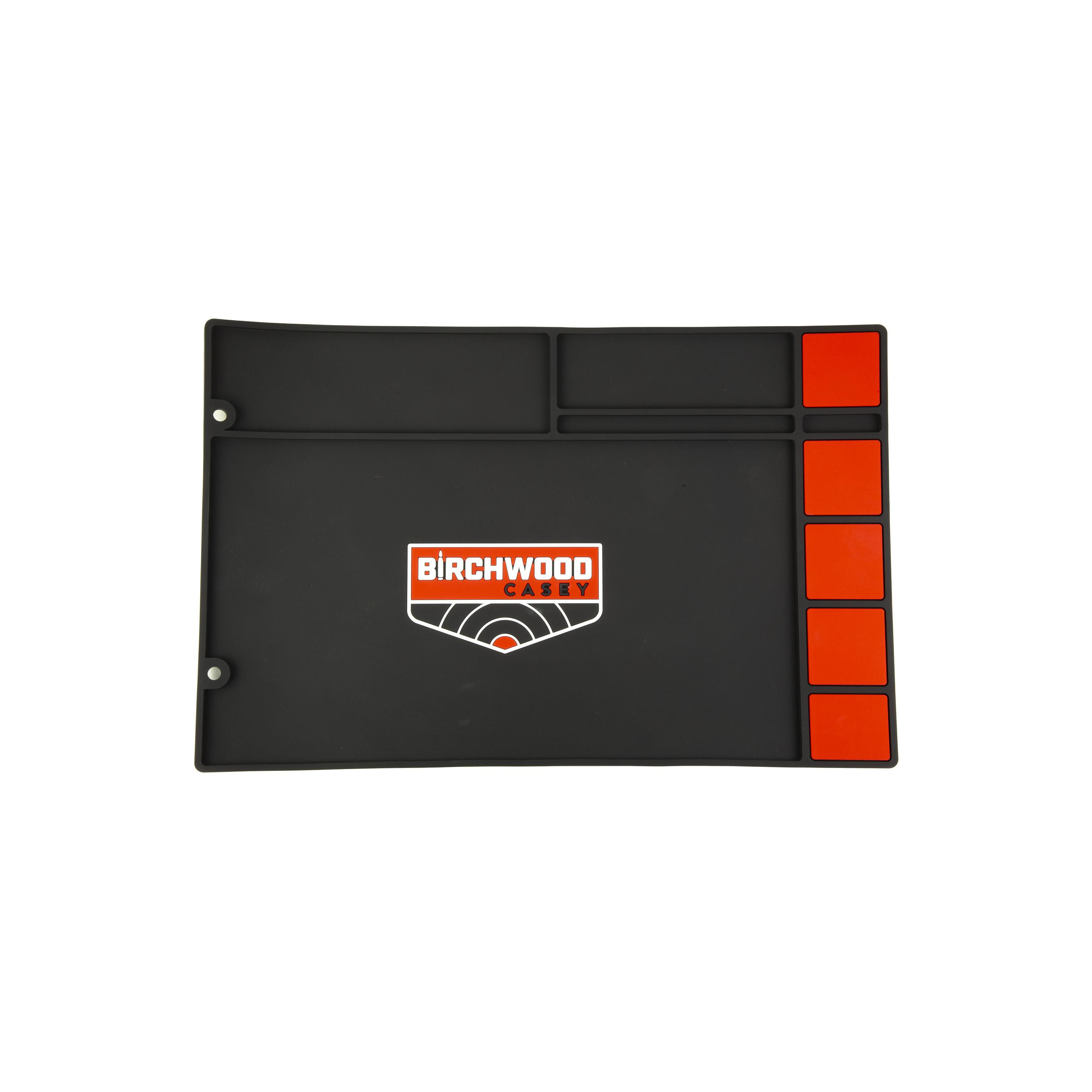 Birchwood Casey Pistol Cleaning Mat 17"X11" Black/Red