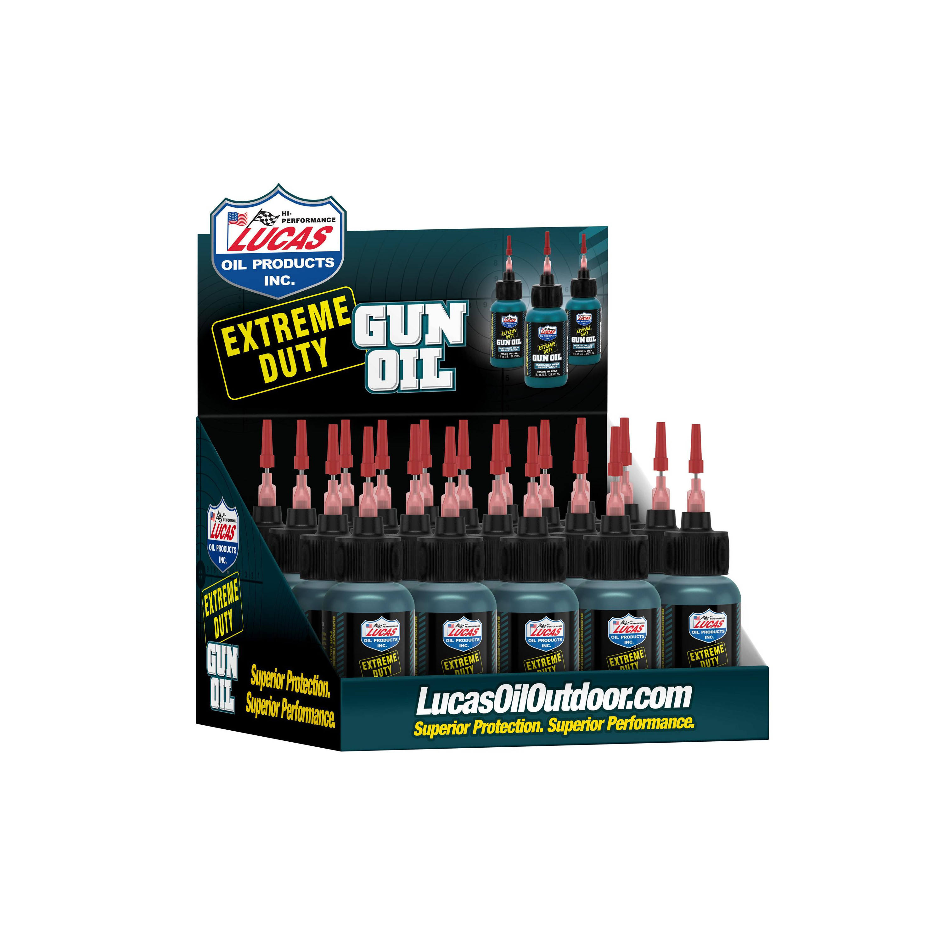 Lucas Extended Duty Gun Oil 1oz 20Pk