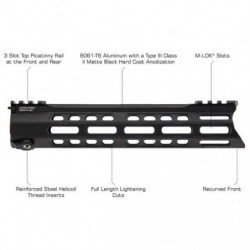 UTG AR-15 PRO Forerunner Free Float M-LOK Handguard