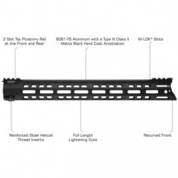 UTG AR-15 PRO Forerunner Free Float M-LOK Handguard