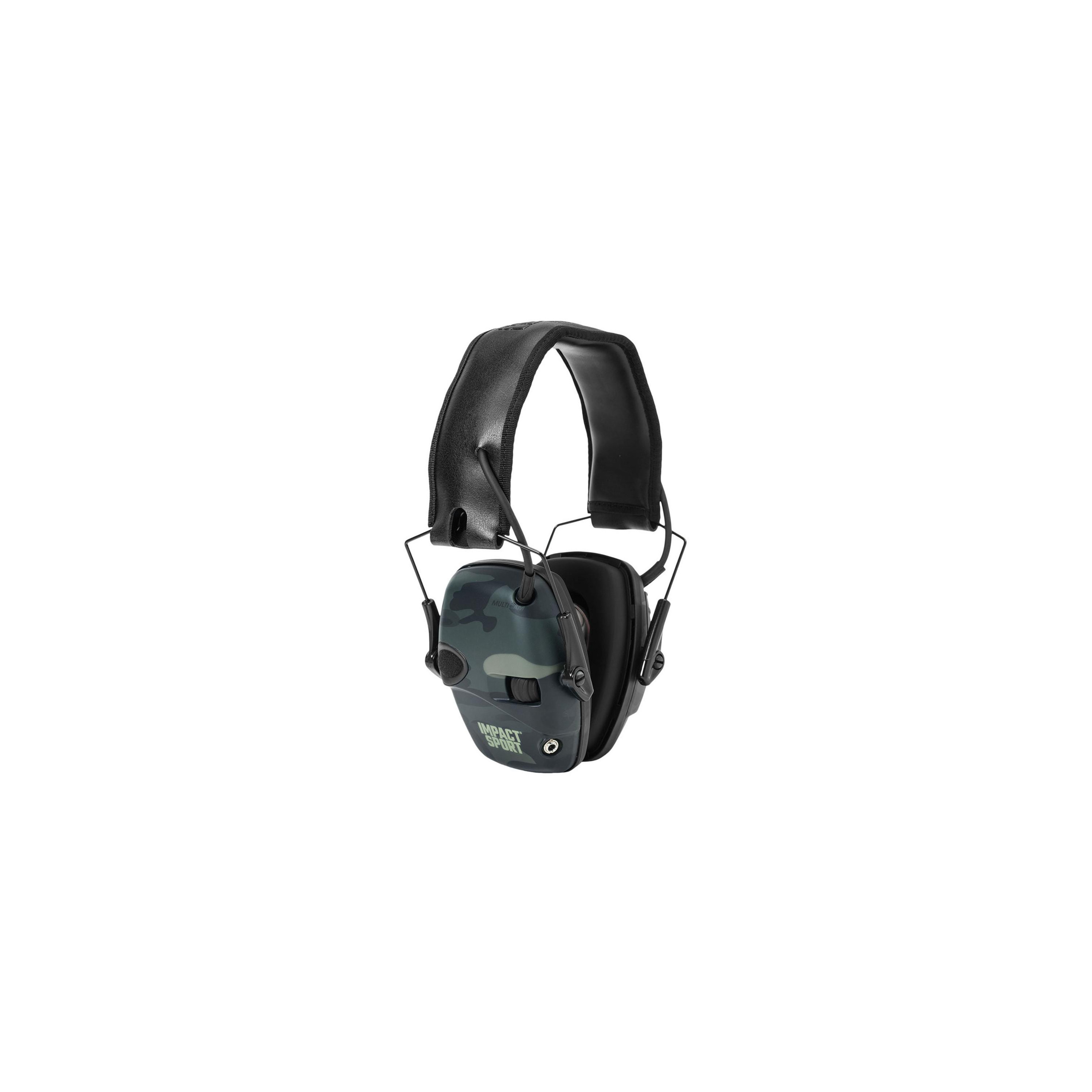 Howard Leight Impact Sport Electronic Earmuffs MultiCam Black