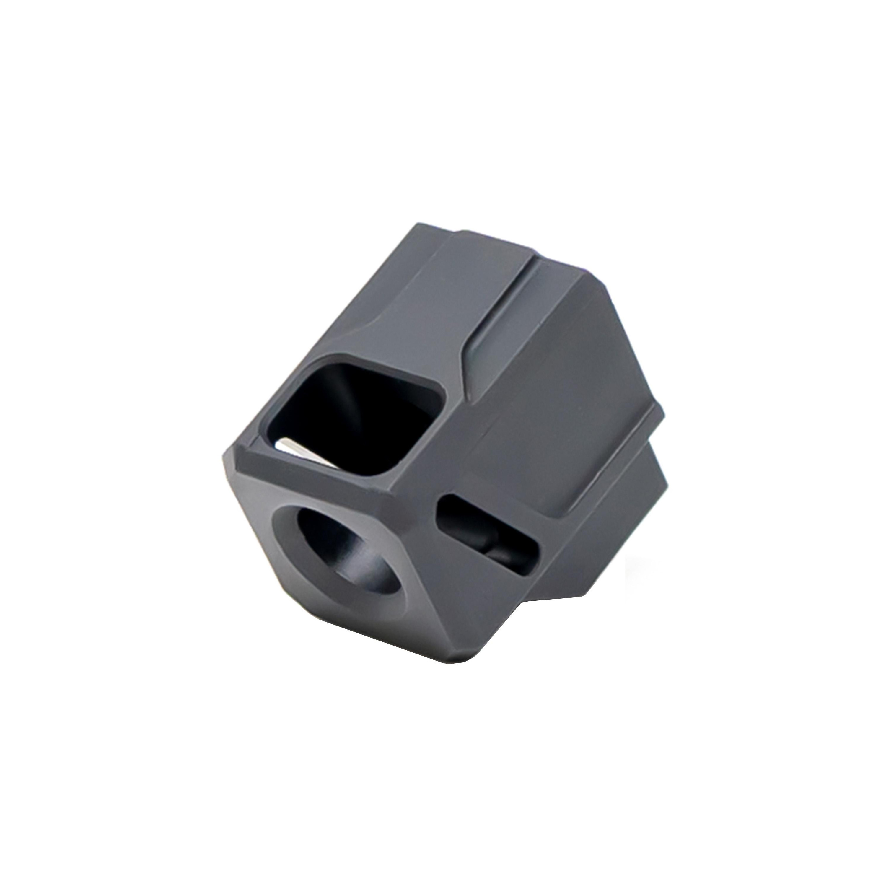 Faxon EXOS-523 Compensator 9mm for Glock 43 Black