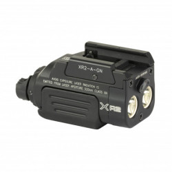 Surefire XR2-A-GN Rechargeable Light w/Laser 800Lm