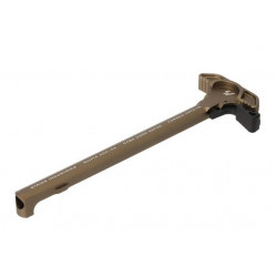 Strike Industries ARCH AR-15 Charging Handle Extended Latch FDE