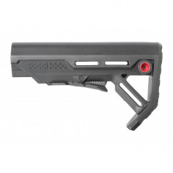 Strike Industries Mod 1 Carbine Stock Mil-Spec Black / Red