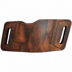 Versacarry Water Buffalo OWB Belt Slide Holster Distressed Brown