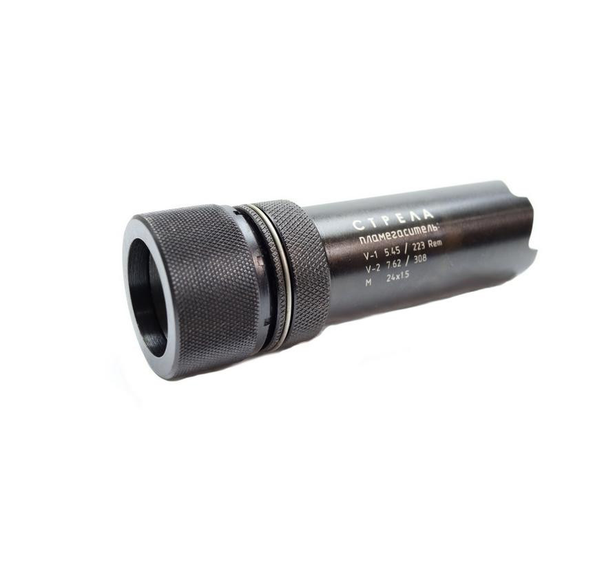 AK-74 Series Flash Hider By Strela 4" 24x1.5RH