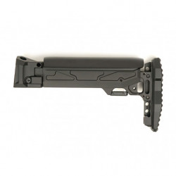 CRC 5002/9037R-MIL Right Folding Telescopic Buttstock w/Cheek Riser for AK by KPYK