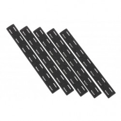 Bravo Company Manufacturing 5.5" M-LOK Rail Panel Kit 5 Pack Black