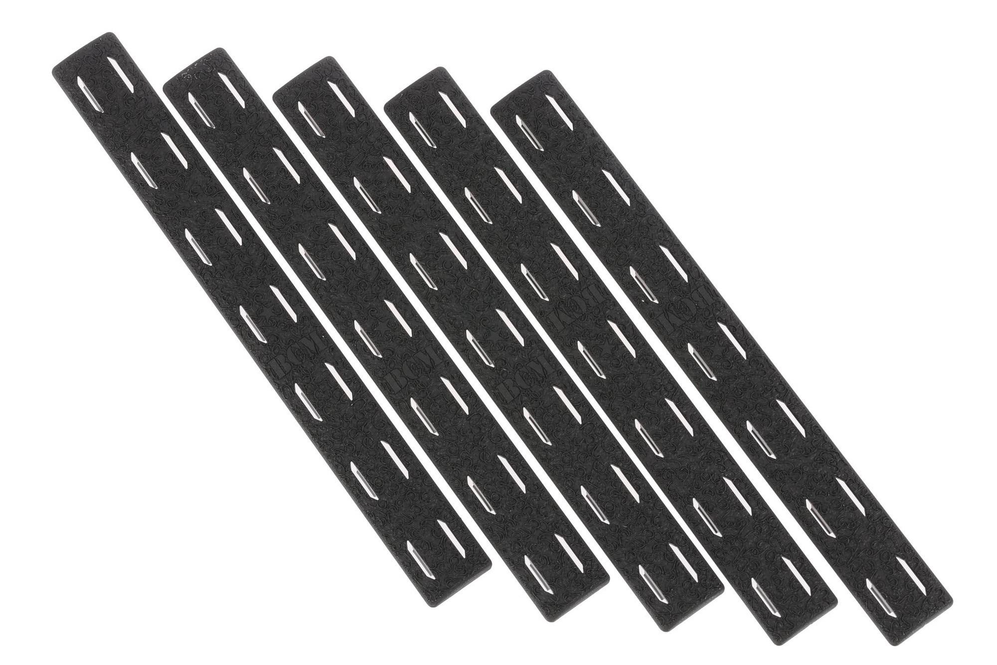 Bravo Company Manufacturing 5.5" M-LOK Rail Panel Kit 5 Pack Black