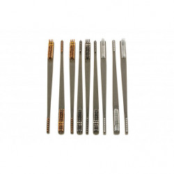 Otis Technology 9 Pack AP Brushes (3 Nylon/3 Bronze/3 Stainless Steel)