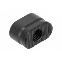 Forward Controls Design Heavy Enhanced AR-15 Magazine Release Button Nitrided 4140 Steel Serrate