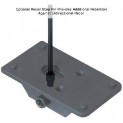 UTG Dovetail Optic Mount for DOCTER Low Profile