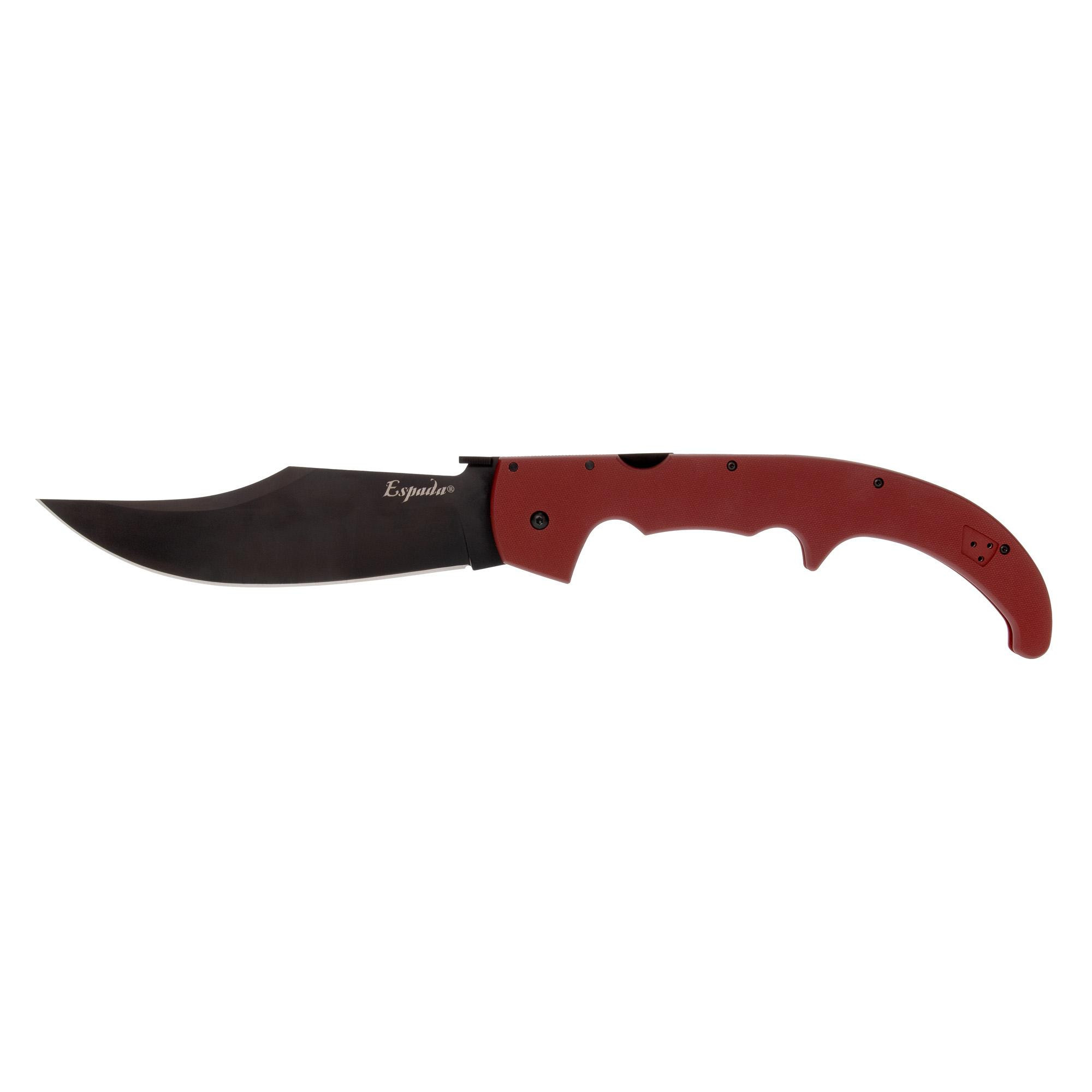 Cold Steel Espada XL Folding Knife Black Blade 7,5" Black G10 Handle