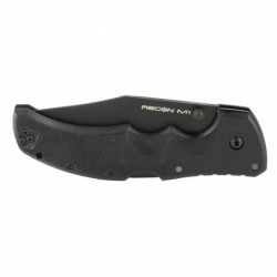 Cold Steel Recon 1 Magnacut Folding Knife Blade 4" Black Handle