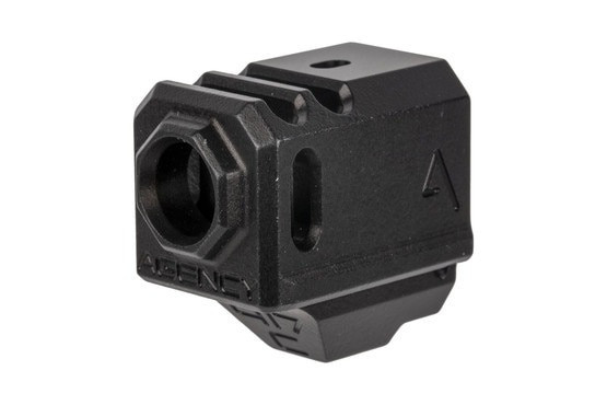 Agency Arms 417C Compensator for Glock 43  Black