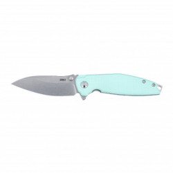 Columbia IBIS Folding Knife Silver Blade 3.09" Blue G10 Handle