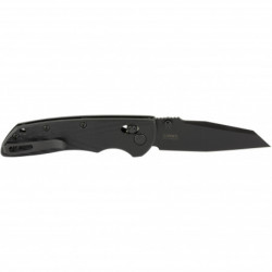 Hogue Deka Folding Knife Black Blade 3.25" Wharncliffe Edge Black Handle