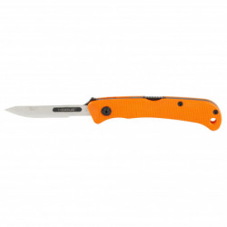 Hogue Expel Folding Knife Silver Blade 2.5" Orange G10 Handle