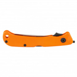 Hogue Expel Folding Knife Silver Blade 2.5" Orange G10 Handle