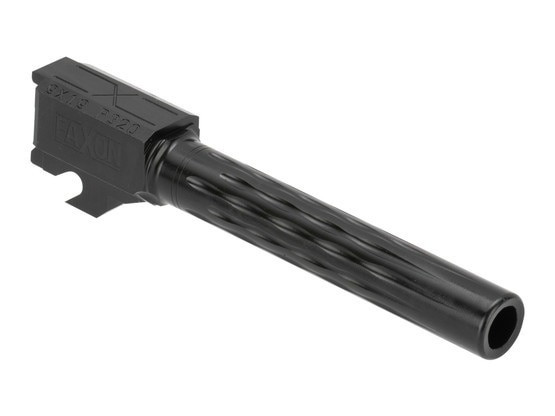 Faxon Firearms Sig P320 Full Size Flame Fluted Barrel Nitride